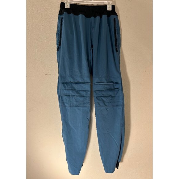 Unisex Blue Athletic Pants - Picture 1 of 3